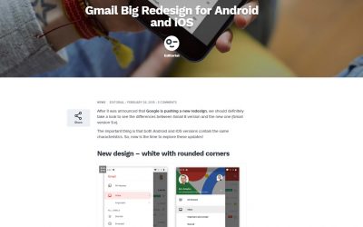 Partial Screen Capture of Designmodo article.